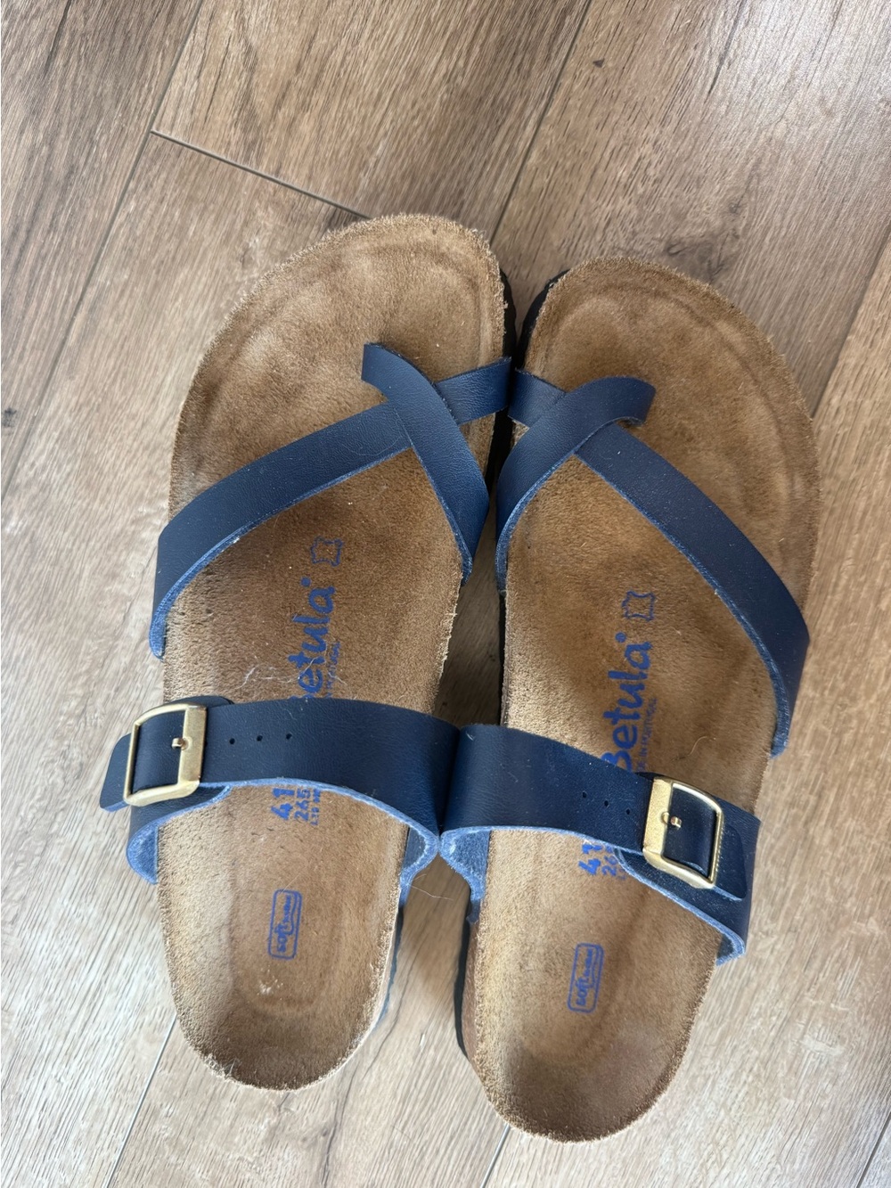 Navy Betula by Birkenstock Mayari Sandals